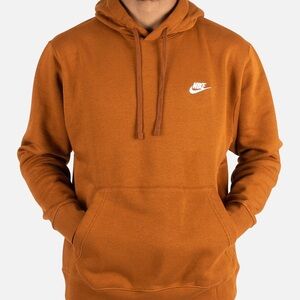 Nike Men's Burnt orange Hoodie